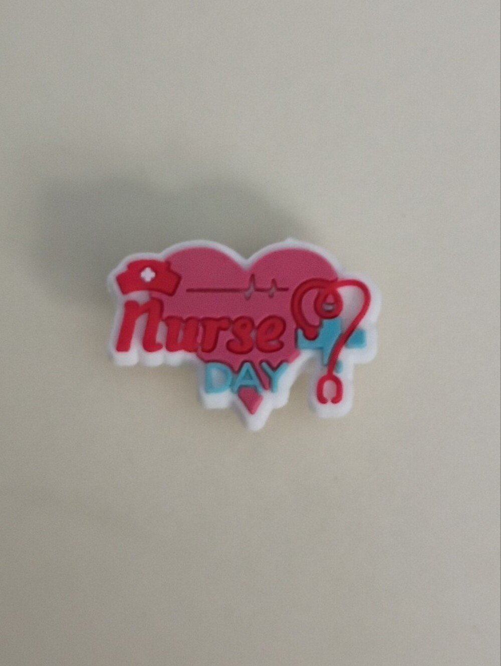 10 for $10 Jibbitz Croc Charms - Medical Nurse Day Heartbeat Stethoscope Cap